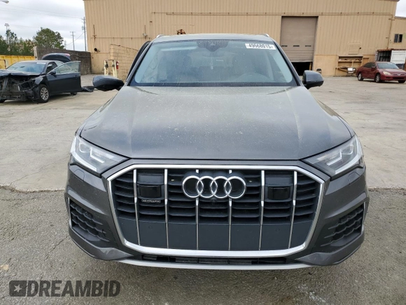 2022 Audi Q7 Premium Plus with VIN WA1LJBF78ND002311, listed as a Copart auction lot 49668015 with 99,075 mi miles and Salvage title. Bid and sale history available at DreamBid. Image 5.