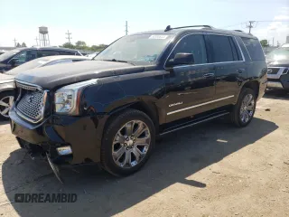 2016 GMC Yukon Denali with VIN 1GKS2CKJ9GR304870, listed as a Copart auction lot 63300654 with 78,646 mi miles and Salvage Title. Bid and sale history available at carsss.com. Image 1.