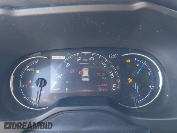 2021 Toyota RAV4 Hybrid XSE with VIN 4T3E6RFV7MU033736, listed as a IAAI auction lot 41640884 with 35,563 mi miles and . Bid and sale history available at DreamBid. Image 7.
