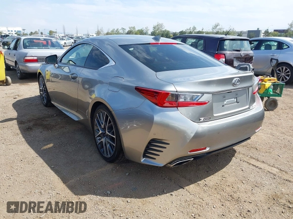 2018 Lexus RC 300 with VIN JTHHA5BC7J5008412, listed as a IAAI auction lot 41993094 with 33,812 mi miles and . Bid and sale history available at DreamBid. Image 3.