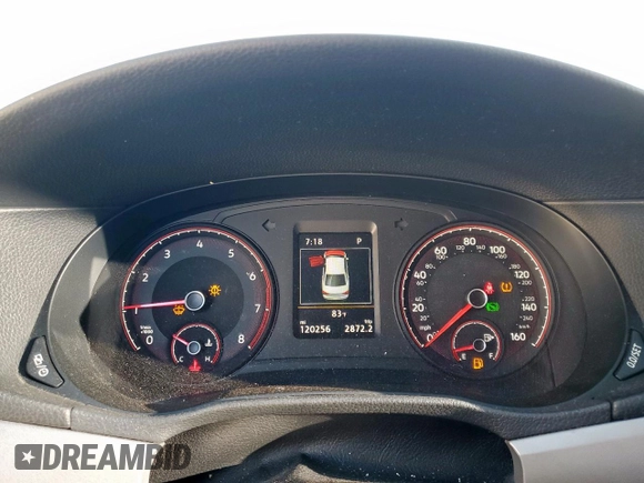 2020 Volkswagen Passat SE with VIN 1VWSA7A34LC027645, listed as a Copart auction lot 57432495 with 120,256 mi miles and Salvage title. Bid and sale history available at DreamBid. Image 9.