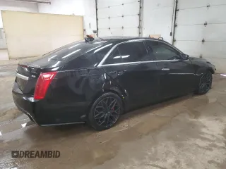 2018 Cadillac CTS Luxury AWD with VIN 1G6AX5SS4J0105429, listed as a Copart auction lot 58777454 with 95,626 mi miles and Salvage Title. Bid and sale history available at DreamBid. Image 3.