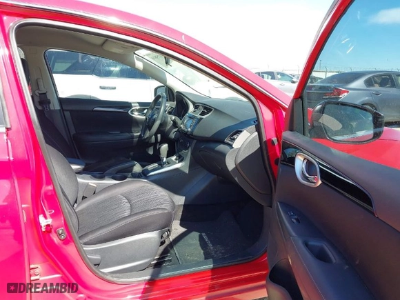 2017 Nissan Sentra SV with VIN 3N1AB7AP8HL664938, listed as a IAAI auction lot 41875816 with 61,822 mi miles. Bid and sale history available at carsss.com. Image 5.