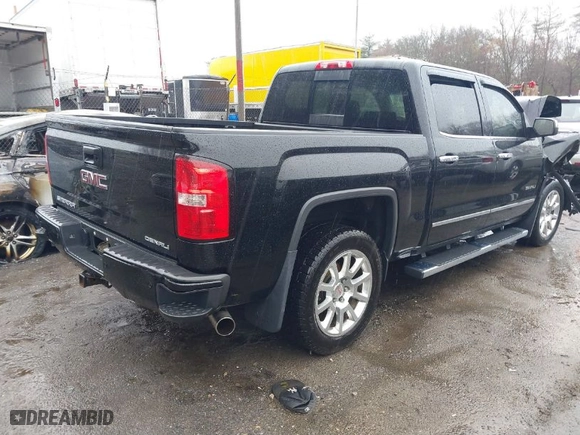 2015 GMC Sierra 1500 Denali with VIN 3GTU2WEJ4FG361641, listed as a IAAI auction lot 41801404 with 154,376 mi miles. Bid and sale history available at carsss.com. Image 4.