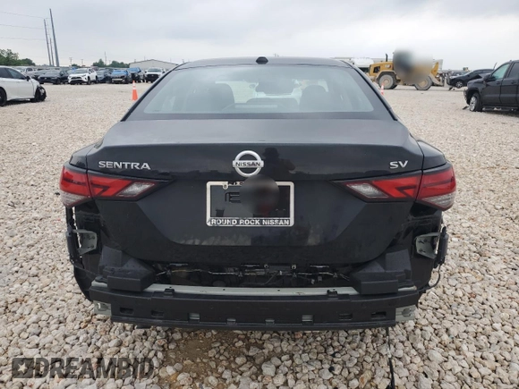 2021 Nissan Sentra SV with VIN 3N1AB8CVXMY321062, listed as a Copart auction lot 55619045 with 41,462 mi miles and Salvage title. Bid and sale history available at DreamBid. Image 6.