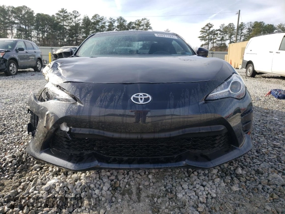 2017 Toyota 86 with VIN JF1ZNAA17H8706326, listed as a Copart auction lot 84821124 with 93,159 mi miles and Salvage Title. Bid and sale history available at carsss.com. Image 5.