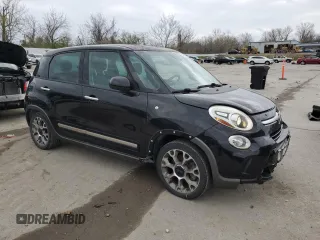 2014 FIAT 500L Trekking with VIN ZFBCFADH4EZ008626, listed as a Copart auction lot 51359935 with 134,204 mi miles and Clean Title. Bid and sale history available at DreamBid. Image 4.
