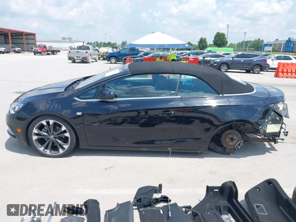 2017 Buick Cascada Premium with VIN W04WH3N59HG017000, listed as a IAAI auction lot 42557578 with 62,870 mi miles and . Bid and sale history available at DreamBid. Image 15.