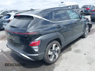 2024 Hyundai Kona Limited with VIN KM8HE3A38RU075108, listed as a IAAI auction lot 42051954 with 21,205 mi miles. Bid and sale history available at carsss.com. Image 4.