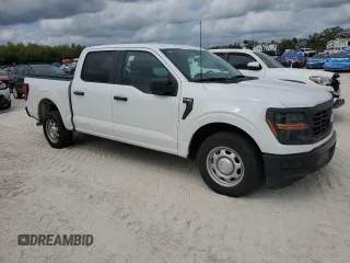 2024 Ford F-150 XL с VIN 1FTEW1KPXRKD74797, выставлен на аукционе Copart как лот 55007315 с пробегом 18 108 миль миль и Списание • Salvage title. История ставок и продаж доступна на DreamBid. Изображение 4.