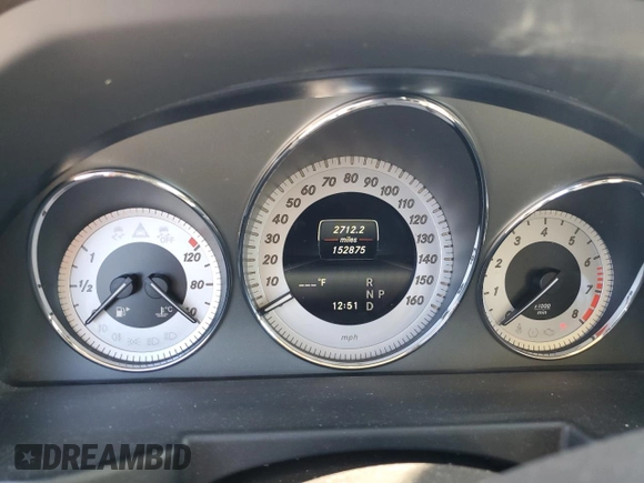 2014 Mercedes-Benz GLK 350 with VIN WDCGG8JB3EG164943, listed as a Copart auction lot 76229134 with 152,875 mi miles and Salvage Title. Bid and sale history available at DreamBid. Image 9.