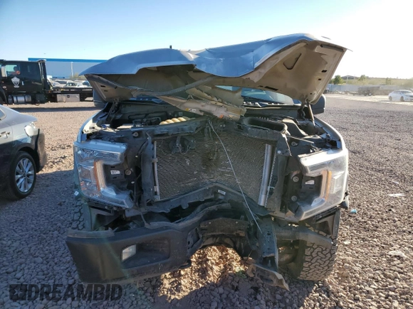 2020 Ford F-150 XL with VIN 1FTFX1E55LKD26384, listed as a Copart auction lot 87377924 with 33,639 mi miles and Salvage Title. Bid and sale history available at carsss.com. Image 5.