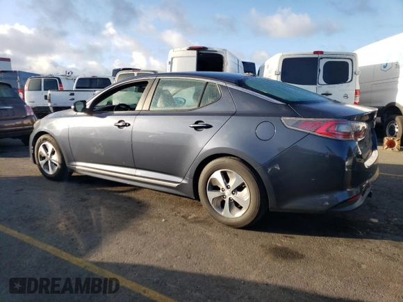 2014 Kia Optima Hybrid LX with VIN KNAGM4AD6E5065101, listed as a Copart auction lot 77467384 with 152,330 mi miles and Salvage Title. Bid and sale history available at carsss.com. Image 2.