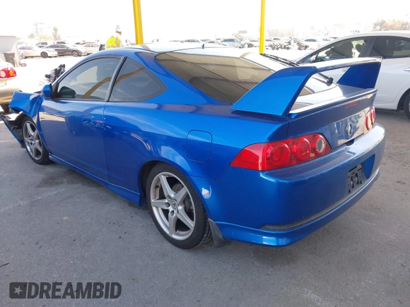 2006 Acura RSX Type-S Leather with VIN JH4DC53056S021259, listed as a IAAI auction lot 41841225 with 167,329 mi miles. Bid and sale history available at carsss.com. Image 3.