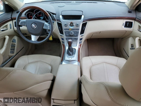 2011 Cadillac CTS Luxury with VIN 1G6DF5EY0B0110323, listed as a Copart auction lot 52522815 with 48,897 mi miles and Salvage Title. Bid and sale history available at DreamBid. Image 8.