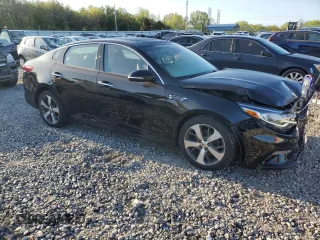 2019 Kia Optima LX with VIN 5XXGT4L36KG375315, listed as a Copart auction lot 51592535 with 53,103 mi miles and Salvage Title. Bid and sale history available at carsss.com. Image 4.