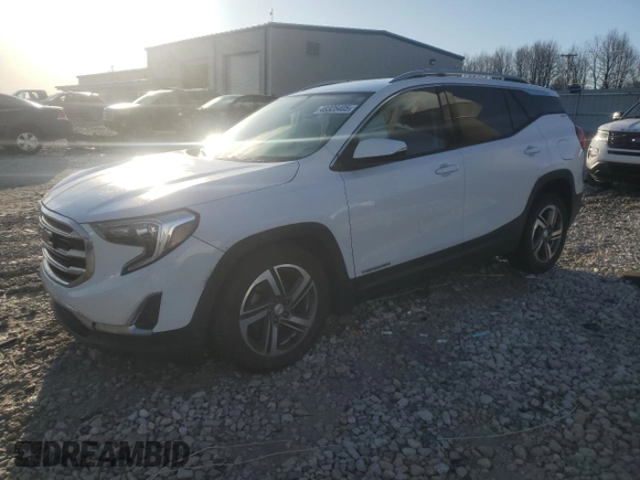 2018 GMC Terrain SLT with VIN 3GKALPEV7JL199307, listed as a Copart auction lot 48325405 with 103,408 mi miles and Clean Title. Bid and sale history available at DreamBid. Image 1.