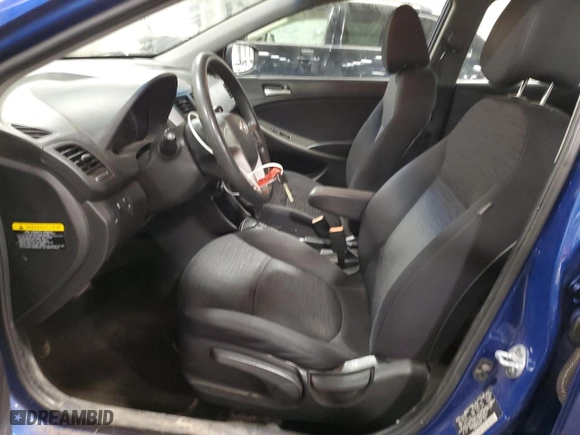 2017 Hyundai Accent SE with VIN KMHCT5AE1HU306992, listed as a Copart auction lot 48497745 with 97,130 mi miles and Clean Title. Bid and sale history available at carsss.com. Image 7.