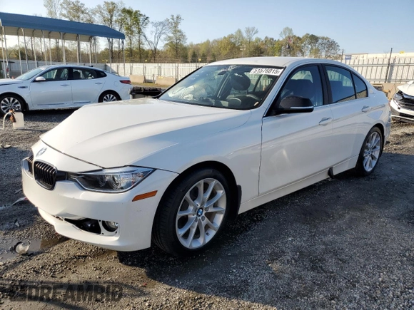 2015 BMW 3 Series 320i with VIN WBA3B1C56FK140407, listed as a Copart auction lot 51576015 with 88,718 mi miles and Salvage title. Bid and sale history available at DreamBid. Image 1.