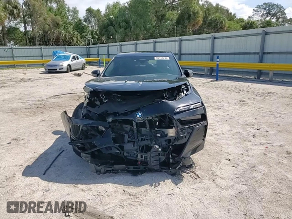 2023 BMW 7 Series 740i with VIN WBA23EH08PCM32908, listed as a Copart auction lot 59144245 with Not provided miles and Non repairable. Bid and sale history available at DreamBid. Image 13.