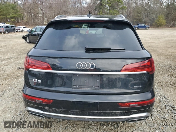 2022 Audi Q5 S line Premium z VIN WA1GAAFY0N2120773, wystawiony jako Copart lot #50393505 z przebiegiem 31 457 mil mil oraz Szkoda całkowita • Salvage title. Historia ofert i sprzedaży dostępna na DreamBid. Obrazek 6.