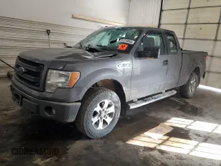2013 Ford F-150 XL with VIN 1FTFX1EF2DKG50757, listed as a Copart auction lot 51319945 with 137,747 mi miles and Salvage Title. Bid and sale history available at carsss.com. Image 1.