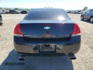 2012 Chevrolet Impala LT Fleet with VIN 2G1WG5E30C1264245, listed as a Copart auction lot 54797655 with 133,325 mi miles and Salvage Title. Bid and sale history available at DreamBid. Image 6.