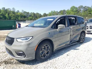 2022 Chrysler Pacifica Hybrid Limited with VIN 2C4RC1S72NR119244, listed as a Copart auction lot 55877515 with 6,893 mi miles and Salvage title. Bid and sale history available at DreamBid. Image 1.