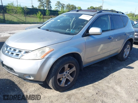 2005 Nissan Murano SL z VIN JN8AZ08W55W432899, wystawiony jako IAAI lot #42239445 z przebiegiem 146 619 mil mil oraz . Historia ofert i sprzedaży dostępna na DreamBid. Obrazek 2.
