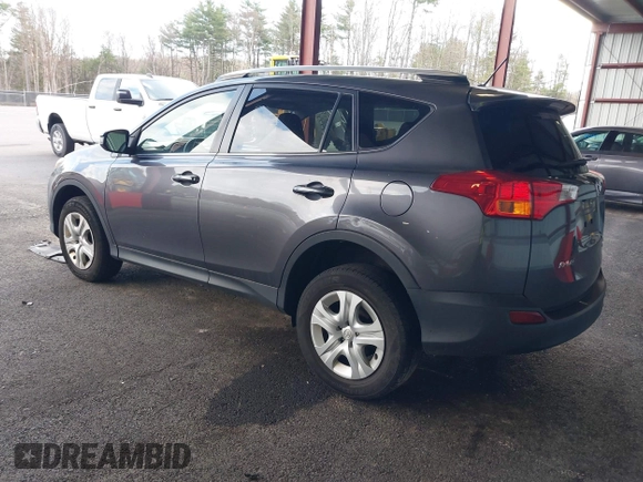 2015 Toyota RAV4 LE with VIN JTMBFREV0FJ044955, listed as a IAAI auction lot 41965740 with 119,311 mi miles. Bid and sale history available at carsss.com. Image 3.