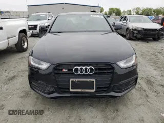 2015 Audi S4 Premium Plus with VIN WAUBGAFL8FA105073, listed as a Copart auction lot 52439145 with 88,180 mi miles and Salvage Title. Bid and sale history available at carsss.com. Image 5.