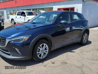 2020 Mazda CX-3 Sport with VIN JM1DKDB76L1465863, listed as a IAAI auction lot 42137563 with 180,000 mi miles. Bid and sale history available at carsss.com. Image 2.