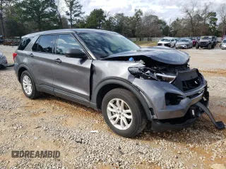 2021 Ford Explorer with VIN 1FMSK7BHXMGB90672, listed as a Copart auction lot 43829465 with 72,167 mi miles and Non Repairable. Bid and sale history available at carsss.com. Image 4.