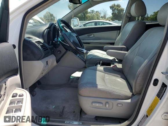 2008 Lexus RX 350 with VIN 2T2HK31U58C060532, listed as a Copart auction lot 57001025 with 246,293 mi miles and Clean Title. Bid and sale history available at DreamBid. Image 7.