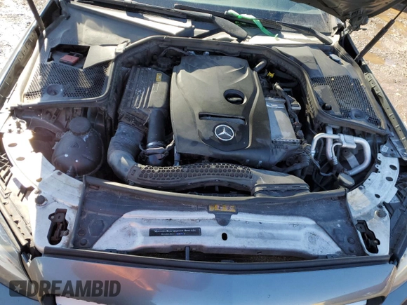 2017 Mercedes-Benz C 300 with VIN WDDWJ4JBXHF400662, listed as a Copart auction lot 48013025 with 118,623 mi miles and Clean Title. Bid and sale history available at carsss.com. Image 11.
