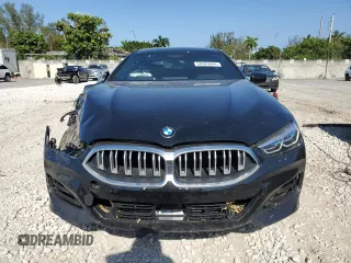 2024 BMW 8 Series 840i with VIN WBAGV4C03RCR02184, listed as a Copart auction lot 50583844 with 1,144 mi miles and Non Repairable. Bid and sale history available at carsss.com. Image 5.