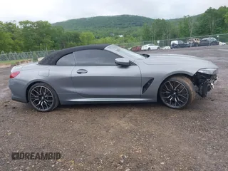 2023 BMW 8 Series 840i with VIN WBADZ2C03PCM89675, listed as a IAAI auction lot 42301276 with 6,289 mi miles and . Bid and sale history available at DreamBid. Image 14.