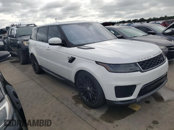 2020 Land Rover Range Rover Sport SE with VIN SALWG2SU7LA721599, listed as a Copart auction lot 74437154 with 0 mi miles and Non Repairable. Bid and sale history available at carsss.com. Image 4.