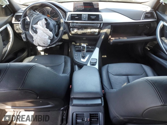 2017 BMW 3 Series 330i xDrive with VIN WBA8D9G3XHNU65814, listed as a Copart auction lot 87480984 with 60,195 mi miles and Salvage title. Bid and sale history available at DreamBid. Image 8.