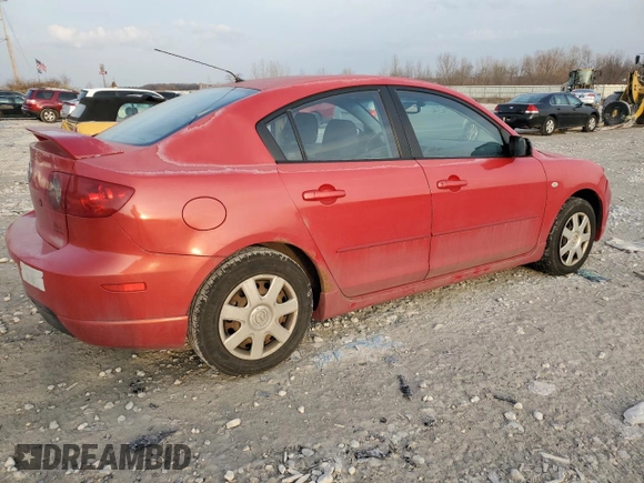 2006 Mazda 3 i with VIN JM1BK12F161416801, listed as a Copart auction lot 48865535 with 195,086 mi miles and Clean Title. Bid and sale history available at DreamBid. Image 3.