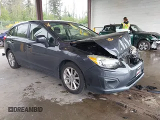 2014 Subaru Impreza Premium z VIN JF1GPAC6XEH335359, wystawiony jako IAAI lot #42309200 z przebiegiem 107 495 mil mil oraz . Historia ofert i sprzedaży dostępna na DreamBid. Obrazek 1.