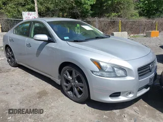 2014 Nissan Maxima SV with VIN 1N4AA5AP6EC470295, listed as a IAAI auction lot 42551564 with 191,814 mi miles and . Bid and sale history available at DreamBid. Image 1.