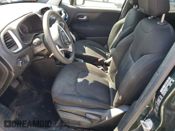 2021 Jeep Renegade Jeepster z VIN ZACNJCAB6MPM34019, wystawiony jako Copart lot #47381335 z przebiegiem 56 987 mil mil oraz Szkoda całkowita • Salvage title. Historia ofert i sprzedaży dostępna na DreamBid. Obrazek 7.