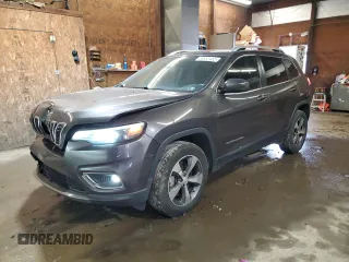2019 Jeep Cherokee Limited with VIN 1C4PJMDX4KD430460, listed as a Copart auction lot 59853455 with 71,773 mi miles and Salvage title. Bid and sale history available at DreamBid. Image 1.