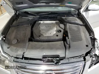 2008 Infiniti M with VIN JNKAY01E78M600315, listed as a Copart auction lot 57425045 with 180,600 mi miles and Salvage title. Bid and sale history available at DreamBid. Image 11.
