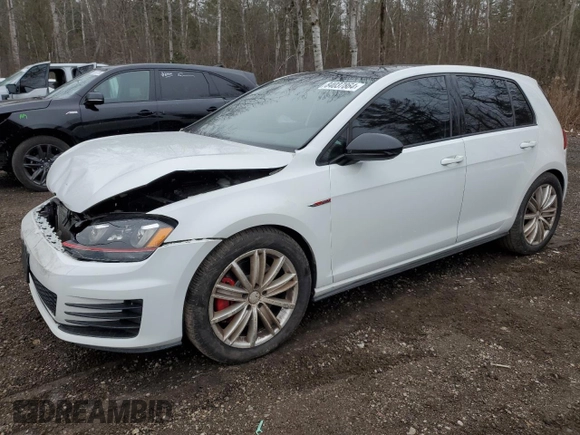 2015 Volkswagen Golf GTI Autobahn w/Performance Pkg with VIN 3VW447AU6FM092301, listed as a Copart auction lot 84037864 with 137,480 mi miles and Salvage Title. Bid and sale history available at carsss.com. Image 1.