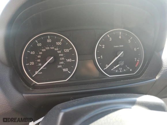 2012 BMW 1 Series 128i with VIN WBAUL7C51CVM81616, listed as a Copart auction lot 73862874 with 0 mi miles and Non Repairable. Bid and sale history available at carsss.com. Image 9.