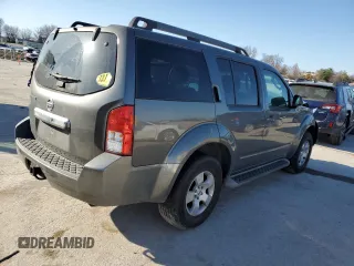 2008 Nissan Pathfinder S z VIN 5N1AR18B88C616878, wystawiony jako Copart lot #48497825 z przebiegiem 219 611 mil mil oraz Szkoda całkowita • Salvage title. Historia ofert i sprzedaży dostępna na DreamBid. Obrazek 3.