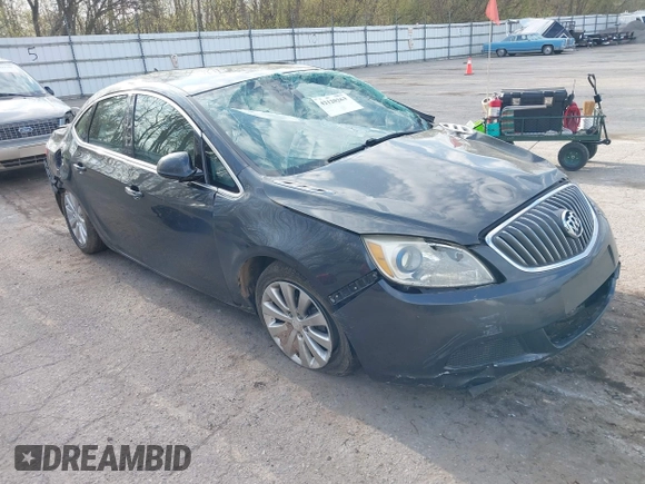 2014 Buick Verano with VIN 1G4PN5SKXE4150737, listed as a IAAI auction lot 42120263 with 34,163 mi miles and . Bid and sale history available at DreamBid. Image 1.