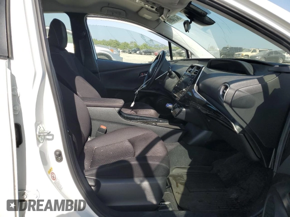 2021 Toyota Prius LE with VIN JTDKAMFP2M3173895, listed as a Copart auction lot 54384825 with 72,915 mi miles and Salvage Title. Bid and sale history available at DreamBid. Image 7.